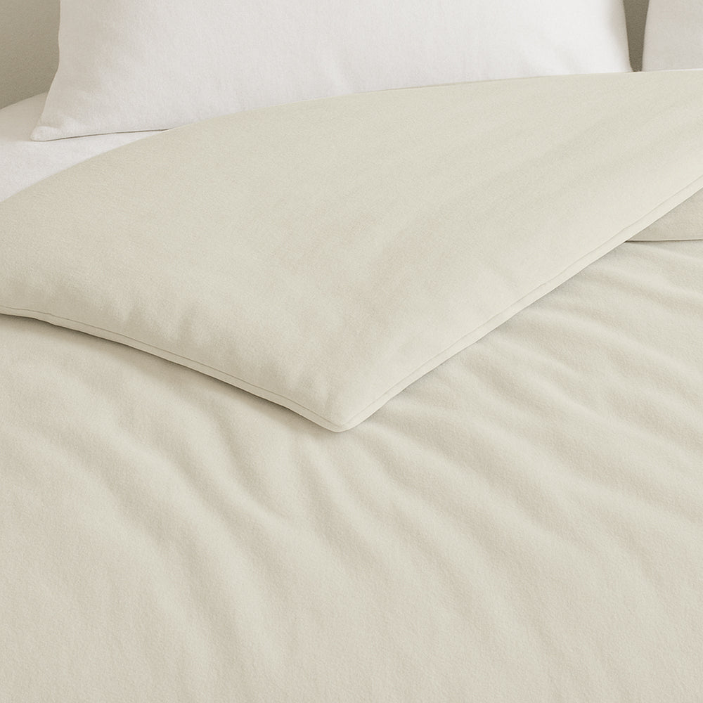 144TC Easy-Care Duvet Cover (Ivory)