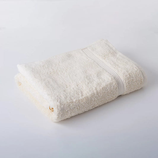 600GSM Combed Cotton Towels (Cream)
