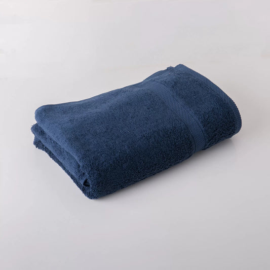600GSM Combed Cotton Towels (Navy)