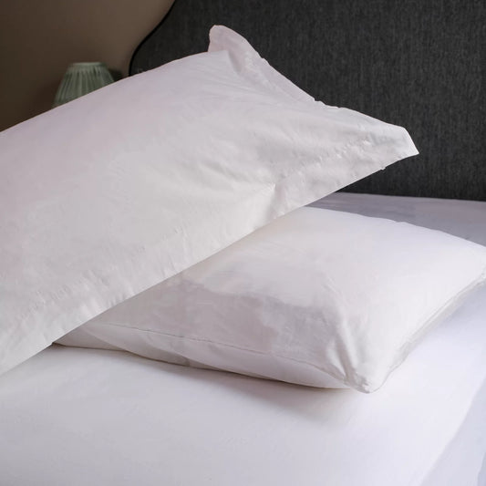 T200 Elegance Cotton Percale Flat Sheet