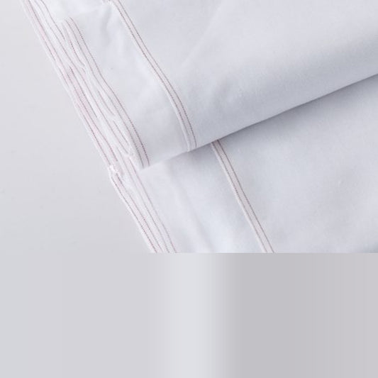 Double Flat Sheet (Red Stitch)