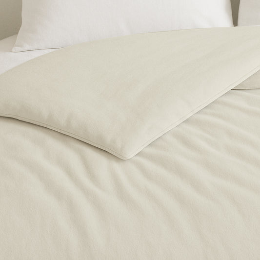 144TC Easy-Care Duvet Cover (Ivory)
