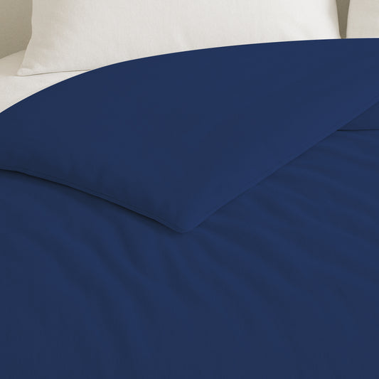 144TC Easy-Care Duvet Cover (Navy)