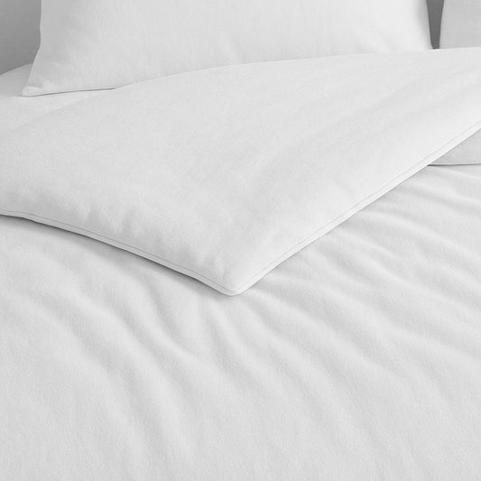 144TC Easy-Care Duvet Cover (White)