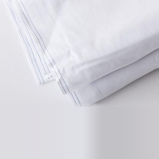 Single Flat Sheet (Blue Stitch)