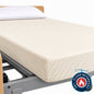 Flame Retardant Single Fitted Sheet (Cream, Navy, Pale Blue)
