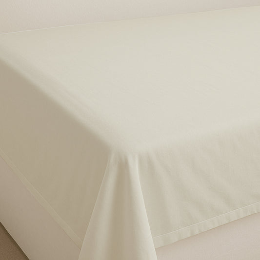 144TC Easy-Care Flat Sheet (Ivory)