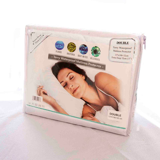 Waterproof Terry Knit Mattress Protector